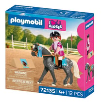 72135 Cheval de concours de saut d obstacle - Playmobil