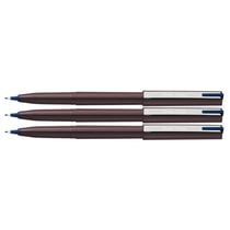Lot de 3 feutres plume Pentel Stylo JM20 - Bleu nuit - Plastique