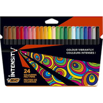 24 feutres de coloriage BIC Color Up - Multicolore - Pointe fine
