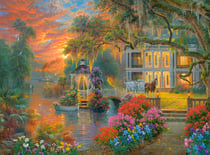 Puzzle 2000 pièces - Soirée Charmante - Castorland