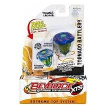 Toupie beyblade extreme : tornado lacerta avec lanceur - type extreme - hasbro x-06