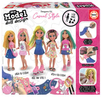 My model doll Design Casual - Educa Borras - Rouge