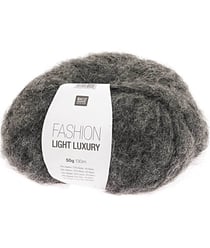 Pelote d'alpaga et laine Fashion Light Luxury - Rico Design 06 Gris