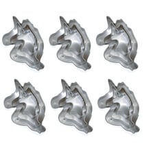 18 mini emporte-pièces en inox - Licornes