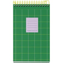 Bloc reporter - A6 - 120 feuilles - Spirale - Petits carreaux - Couverture carton - Miquelrius