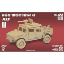 Maquette en bois Voiture Jeep