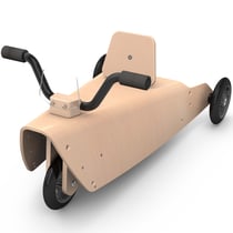 Porteur Moto - Bois naturel