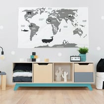 Meuble de rangement NABOSKY turquoise 1x4