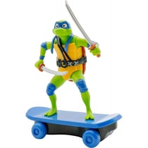 Figurine léonardo 12 cm avec skate - les tortues ninja mutant mayhem - tmnt - turtles