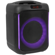 BoomTone DJ Cube 200 – Enceinte karaoké portable 200W avec Bluetooth 5.0, lumière LED intégrée