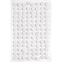 Fermeture scratch, rond, ø 6 mm, 112 pces