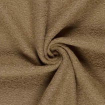 Tissu  Bouclette Astrid Uni Brun