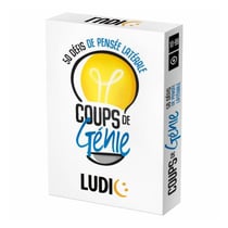 Coups de Génie 50 défis de pensée latérale - HEADU - Jaune