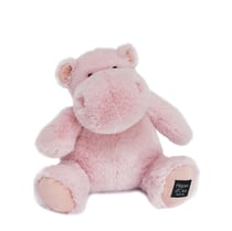 Peluche Hippo Hip Chic rose poudré 25 cm - Histoire d'Ours