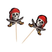 Cupcake Toppers Pirates (x 12)