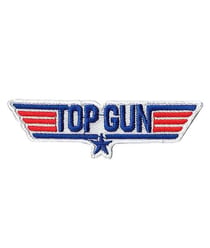 Écusson imprimé “Top Gun” – Top Gun – 75x22mm️ Multicolore