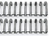 2 anneaux de reliure noir 2,5 cm - We R