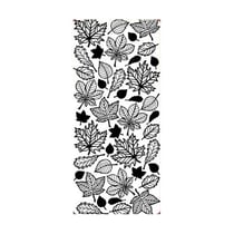 1 planche de stickers autocollants peel off doré FEUILLE 5455