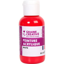 PEINTURE ACRYLIQUE 50ML ROUGE CARMIN