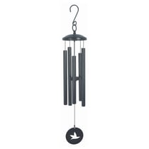 Carillon à vent Noir Oiseau 77 cm - Omsaé