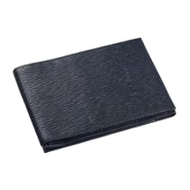 PORTE-CARTES PAPILLON - CUIR Eaton - 14x8 cm