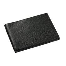PORTE-CARTES PAPILLON - CUIR Eaton - 14x8 cm