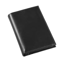 PORTE FEUILLE 3 VOLETS - CUIR Silky - 13,5x9,5x1,6 cm