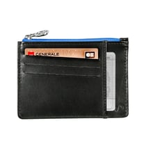 PORTE-CARTES / MONNAIE - CUIR Holi - 13,2x9,5x0,2 cm