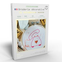 French Kits Broderie décorative - Le téléphone sonne - 10 cm