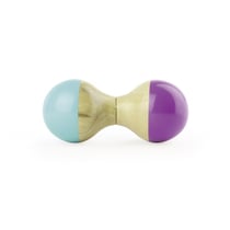 Hochet du Jura turquoise et violet - Vilac