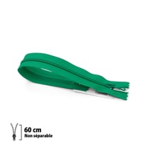 Fermeture éclair 60 cm Nylon 4mm