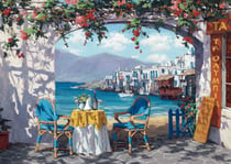 Puzzle 1000 pièces - Sam Park - Rendez-vous à Mykonos - Schmidt Spiele