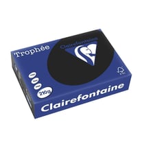 Ramette de papier - A4 - Noir - 210g - Impression - 250 feuilles - Clairefontaine Trophée