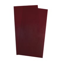 Cire à décorer, rouge vin, 20x10cm, 2 pces