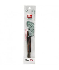 Aiguilles interchangeables courtes NATURAL N° 3 à 6 à l'unité - Prym - Knit Pro taille n°4