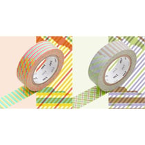 Masking Tape - Masking Tape MT Set écossais stripe - checked - red x green