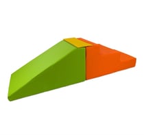 Lot de 2 grands blocs en mousse jaune vert orange - Velinda