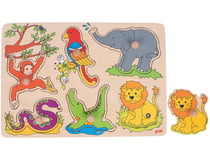 Puzzle sonore animaux du zoo - Goki