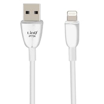 LinQ Câble USB vers Lightning 3A Charge et Synchro Rapide 1,2m Blanc