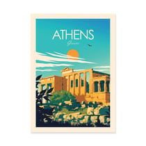 Affiche 30x40 cm - Athens - Studio Inception