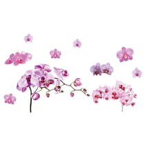 Sticker décoratif orchidées