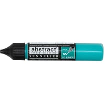 Marqueur peinture acrylique Abstract Liner Sennelier turquoise