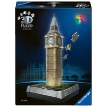 Puzzle 3D Ravensburger Iconics Big Ben avec éclairage LED