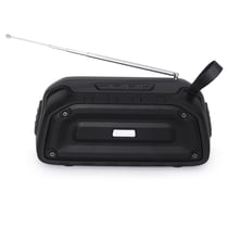 Enceinte Waterproof Bluetooth TWS Antichoc Autonomie 4h Appels Mains-Libres FM Noir YONIS