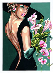 Canevas antique My fair lady 45x60cm