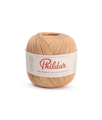 Cotons à Crocheter PHIL PERLE 5 - Phildar Ficelle Marron