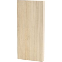 Planche en bois à décorer - 20,6 x 9,6 x 2 cm