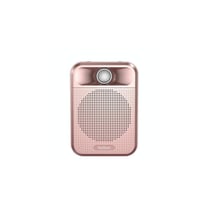 Amplificateur De Voix Bluetooth Avec Microphone Et Batterie Longue Durée Rose YONIS