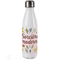 Bouteille isotherme sorcière moderne 500 ml