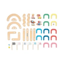 Applepop - Jeu de Parcours de Billes en Bois